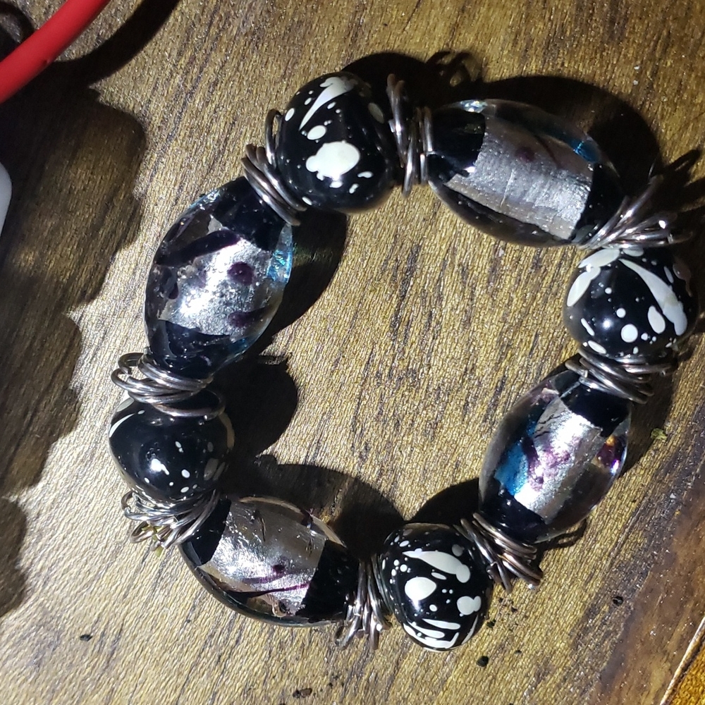 Vintage Murano glass bracelet